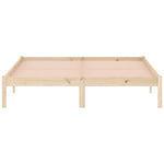 Sengeramme Uten Madrass 152X203 Cm Heltre Furu
