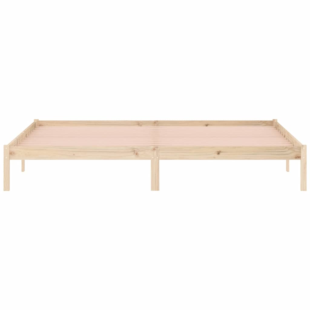Sengeramme Uten Madrass 193X203 Cm Heltre Furu