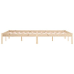 Sengeramme Uten Madrass 193X203 Cm Heltre Furu