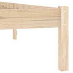 Sengeramme Uten Madrass 193X203 Cm Heltre Furu