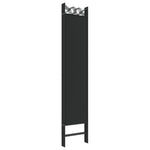Romdeler 6 Paneler Svart 240X200 Cm Stoff