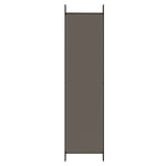 Romdeler Med 5 Paneler Antrasitt 250X200 Cm Stoff