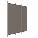 Romdeler 3 Paneler Antrasitt 150X220 Cm Stoff