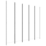 Romdeler Med 5 Paneler Hvit 250X220 Cm Stoff