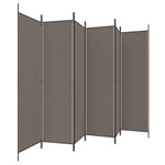 Romdeler Med 6 Paneler Antrasitt 300X220 Cm Stoff