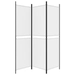 Romdeler 3 Paneler Hvit 150X180 Cm Stoff