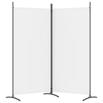 Romdeler Med 2 Paneler Hvit 175X180 Cm Stoff