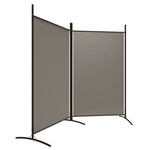Romdeler Med 2 Paneler Antrasitt 175X180 Cm Stoff