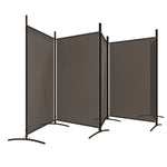 Romdeler Med 5 Paneler Antrasitt 433X180 Cm Stoff