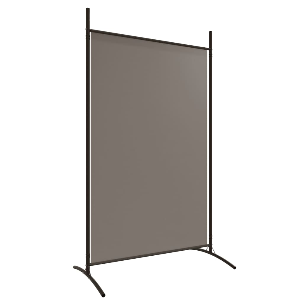 Romdeler Med 5 Paneler Antrasitt 433X180 Cm Stoff