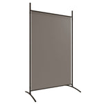 Romdeler Med 5 Paneler Antrasitt 433X180 Cm Stoff