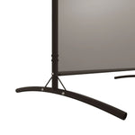 Romdeler Med 5 Paneler Antrasitt 433X180 Cm Stoff