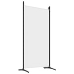 Romdeler Med 6 Paneler Hvit 520X180 Cm Stoff