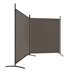 Romdeler Med 2 Paneler Antrasitt 348X180 Cm Stoff