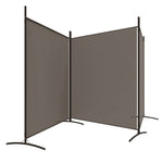 Romdeler 3 Paneler Antrasitt 525X180 Cm Stoff