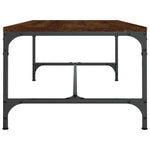 Salongbord Brun Eik 100X50X35 Cm Konstruert Tre
