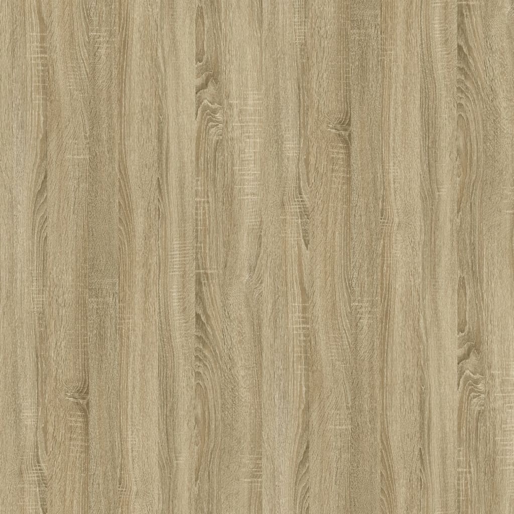 Sidebord 2 Stk Sonoma Eik 40X40X35 Cm Konstruert Tre