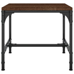 Sidebord 2 Stk Brun Eik 40X40X35 Cm Konstruert Tre