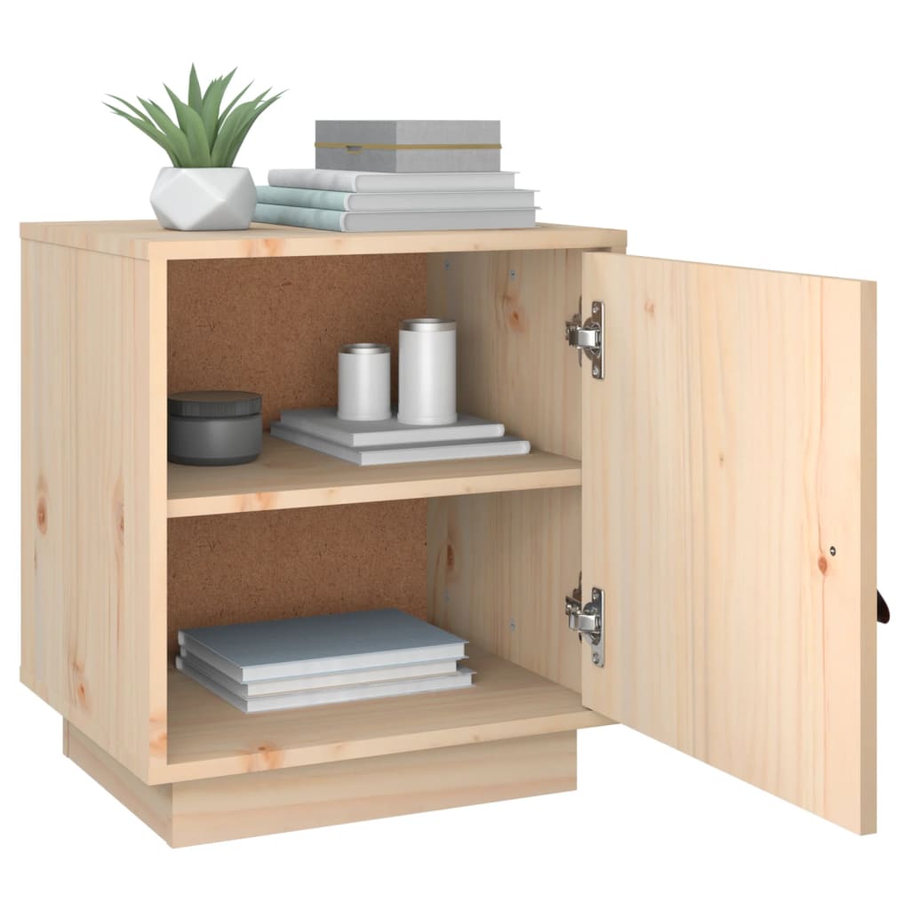 Nattbord 40X34X45 Cm Heltre Furu