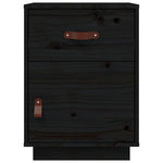 Nattbord Svart 40X34X55 Heltre Furu