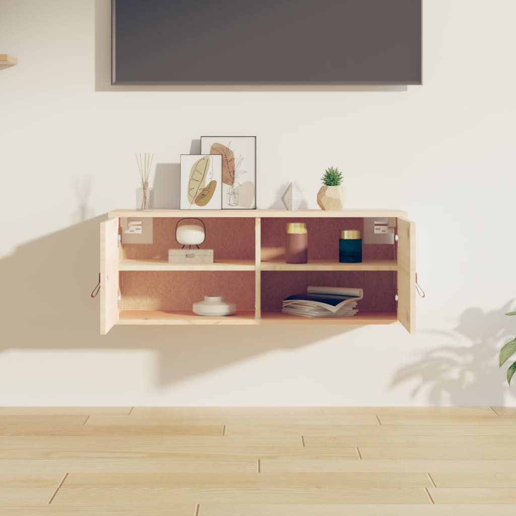Veggskap 80X30X30 Cm Heltre Furu