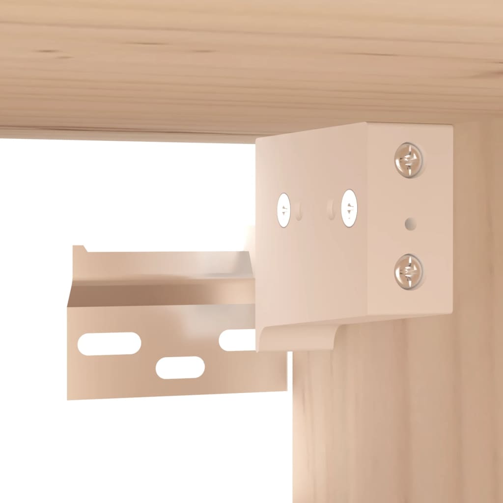 Veggskap 80X30X30 Cm Heltre Furu