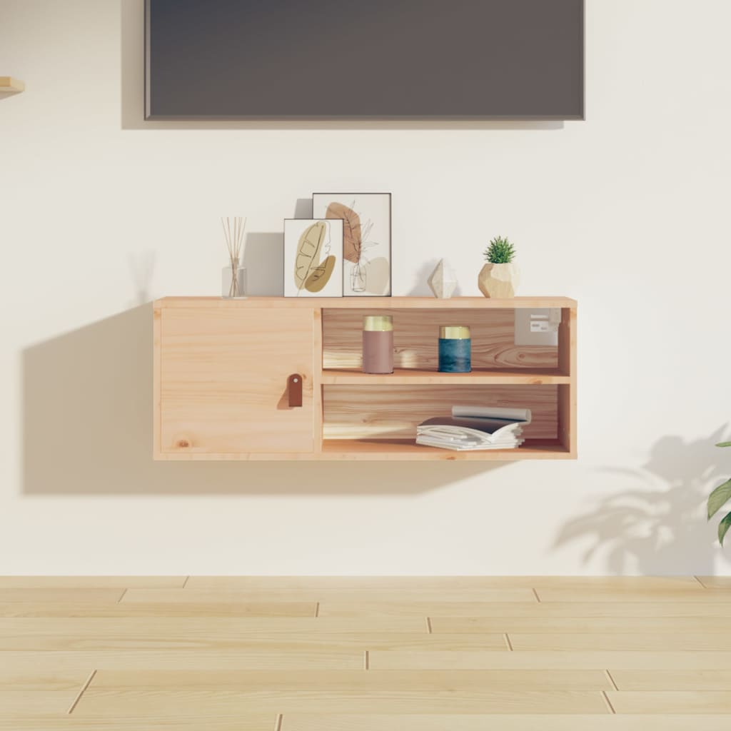 Veggskap 80X30X30 Cm Heltre Furu