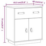 Skjenk 65,5X40X75 Cm Heltre Furu