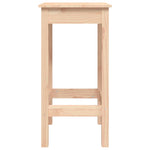Barstoler 2 Stk 40X40X78 Cm Heltre Furu