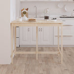 Barbord 140X80X110 Cm Heltre Furu