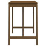 Barbord Honningbrun 140X80X110 Cm Heltre Furu