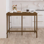 Barbord Honningbrun 140X80X110 Cm Heltre Furu