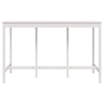 Barbord Hvit 180X80X110 Cm Heltre Furu