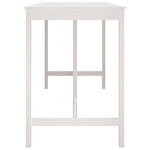 Barbord Hvit 180X80X110 Cm Heltre Furu