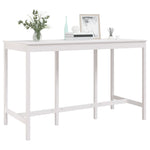 Barbord Hvit 180X80X110 Cm Heltre Furu