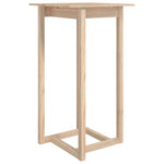 Barbord 60X60X110 Cm Heltre Furu