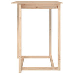 Barbord 80X80X110 Cm Heltre Furu