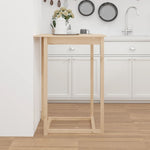 Barbord 80X80X110 Cm Heltre Furu