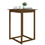 Barbord Honningbrun 80X80X110 Cm Heltre Furu