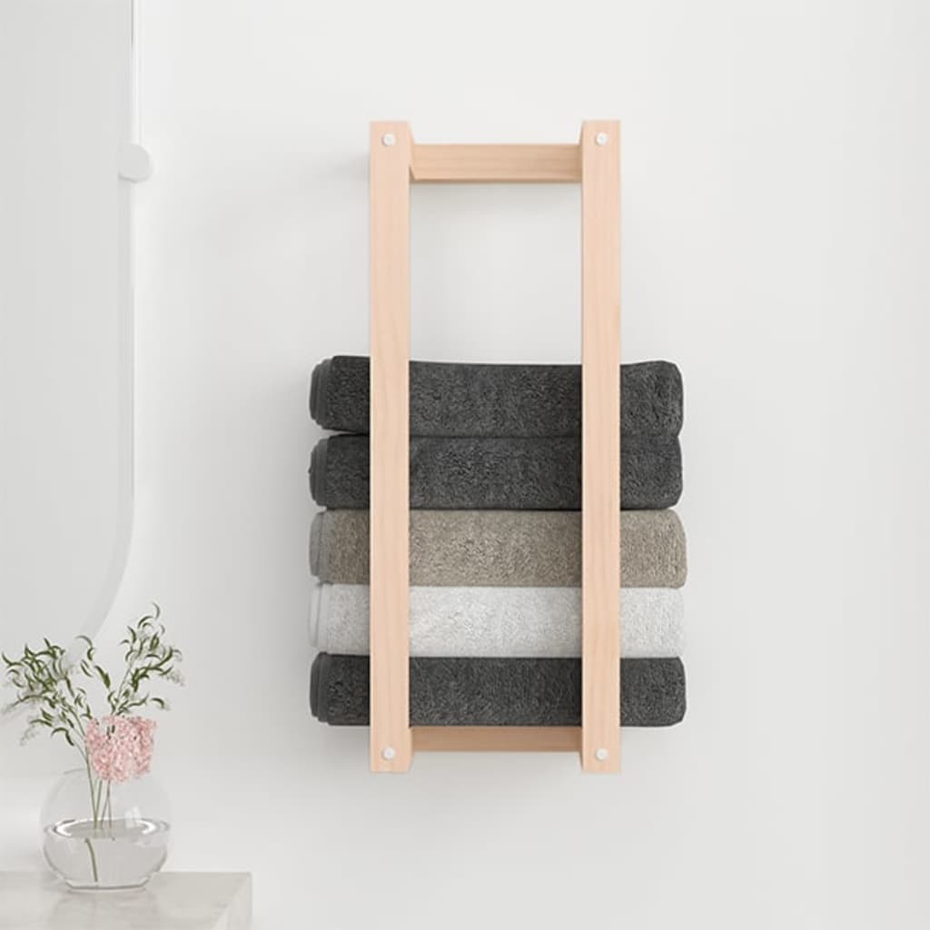 Håndklestativ 23X18X60 Cm Heltre Furu