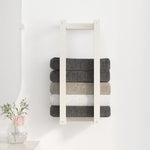 Håndklestativ Hvit 23X18X60 Cm Heltre Furu