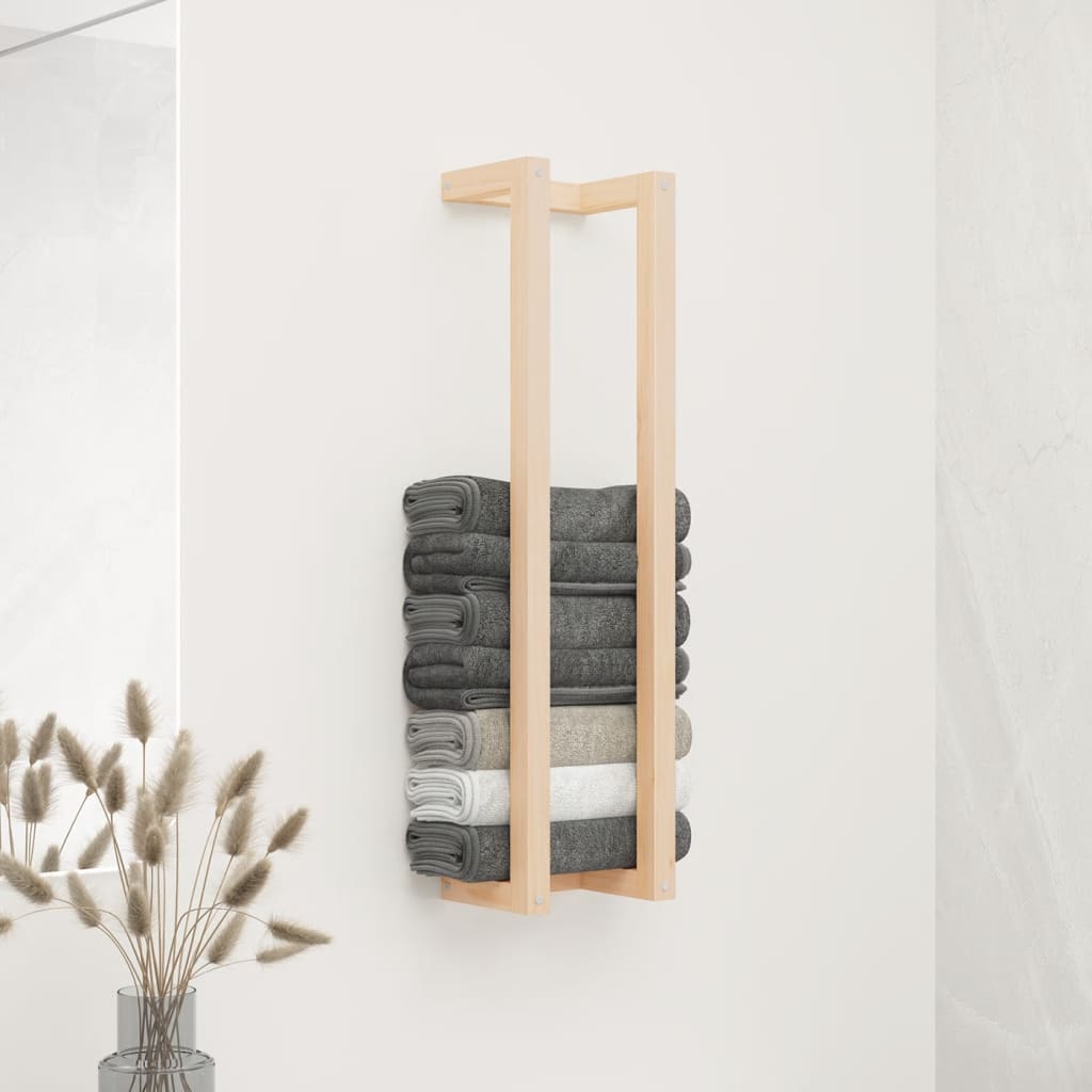 Håndklestativ 23X18X90 Cm Heltre Furu