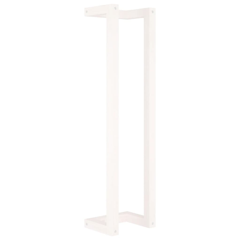 Håndklestativ Hvit 23X18X90 Cm Heltre Furu