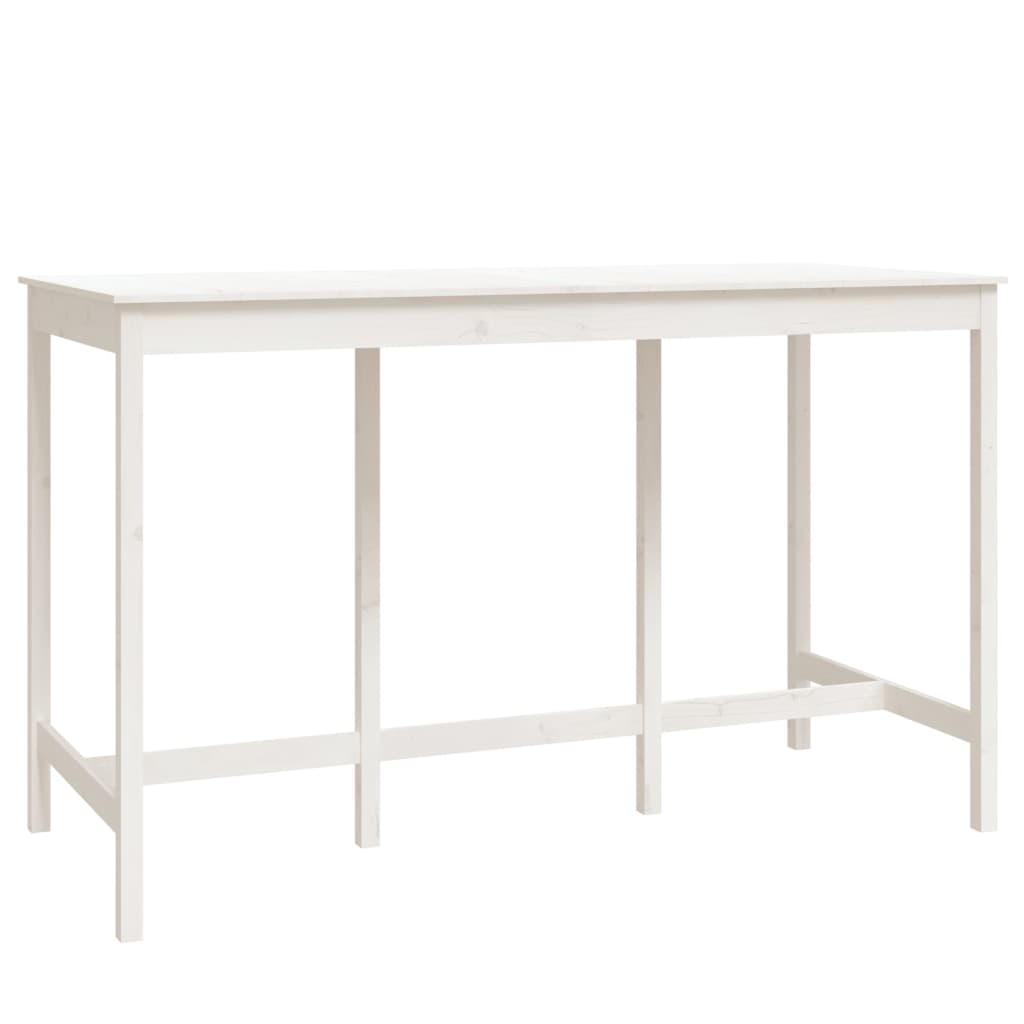 Barsett 9 Deler Hvit Heltre Furu
