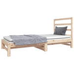 Uttrekkbar Dagseng 2X(90X190) Cm Heltre Furu