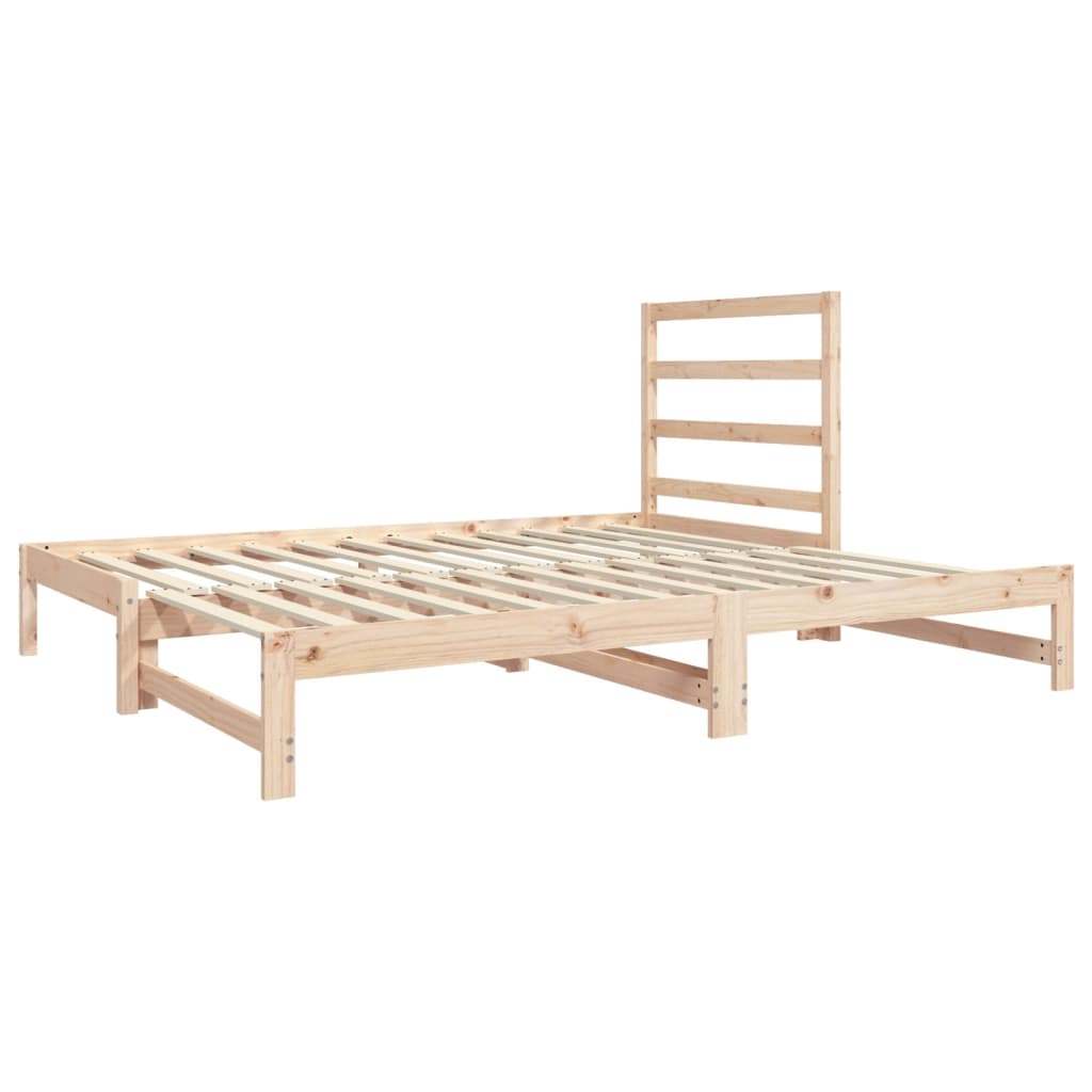 Uttrekkbar Dagseng 2X(90X190) Cm Heltre Furu