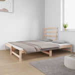 Uttrekkbar Dagseng 2X(90X190) Cm Heltre Furu