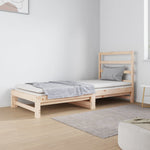 Uttrekkbar Dagseng 2X(90X190) Cm Heltre Furu