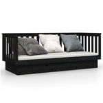 Dagseng Svart 90X190 Cm Heltre Furu