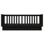 Dagseng Svart 90X190 Cm Heltre Furu